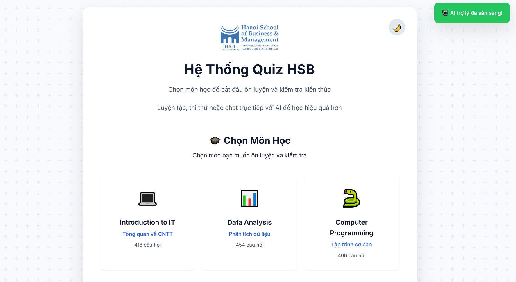 Online Learning with AI Support 