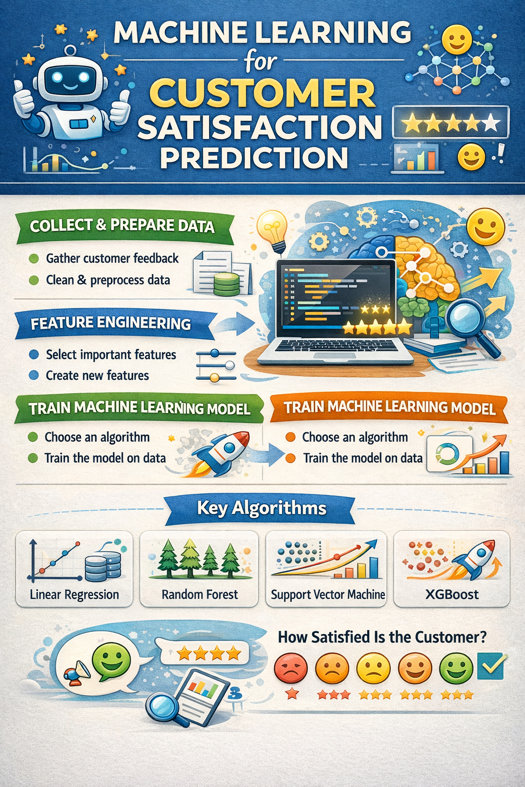 Machine Learning for Customer Satisfaction Prediction